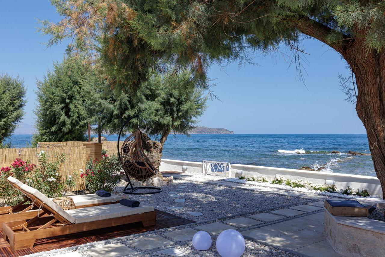 Villa Seashell -Wonderful Newly Renovated Villa On The Beach Galatás 외부 사진