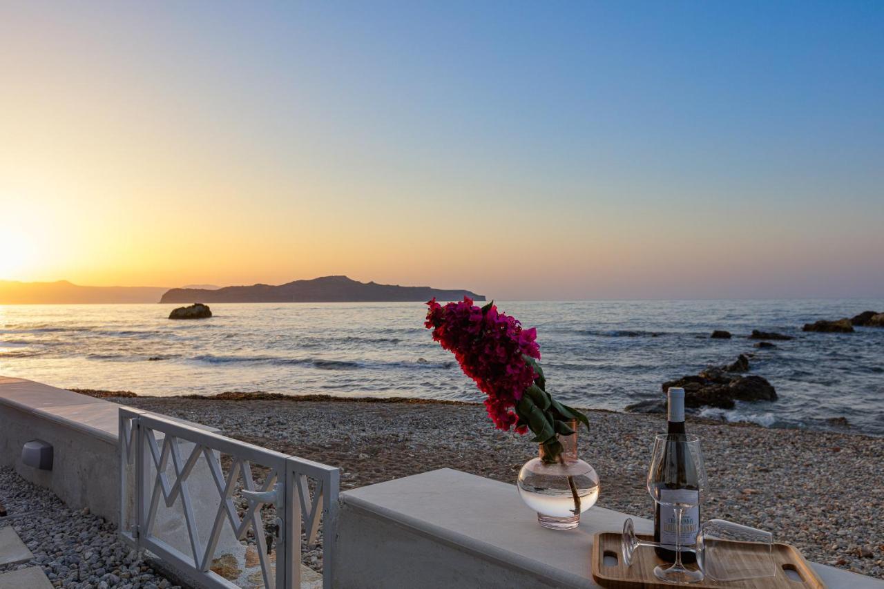 Villa Seashell -Wonderful Newly Renovated Villa On The Beach Galatás 외부 사진